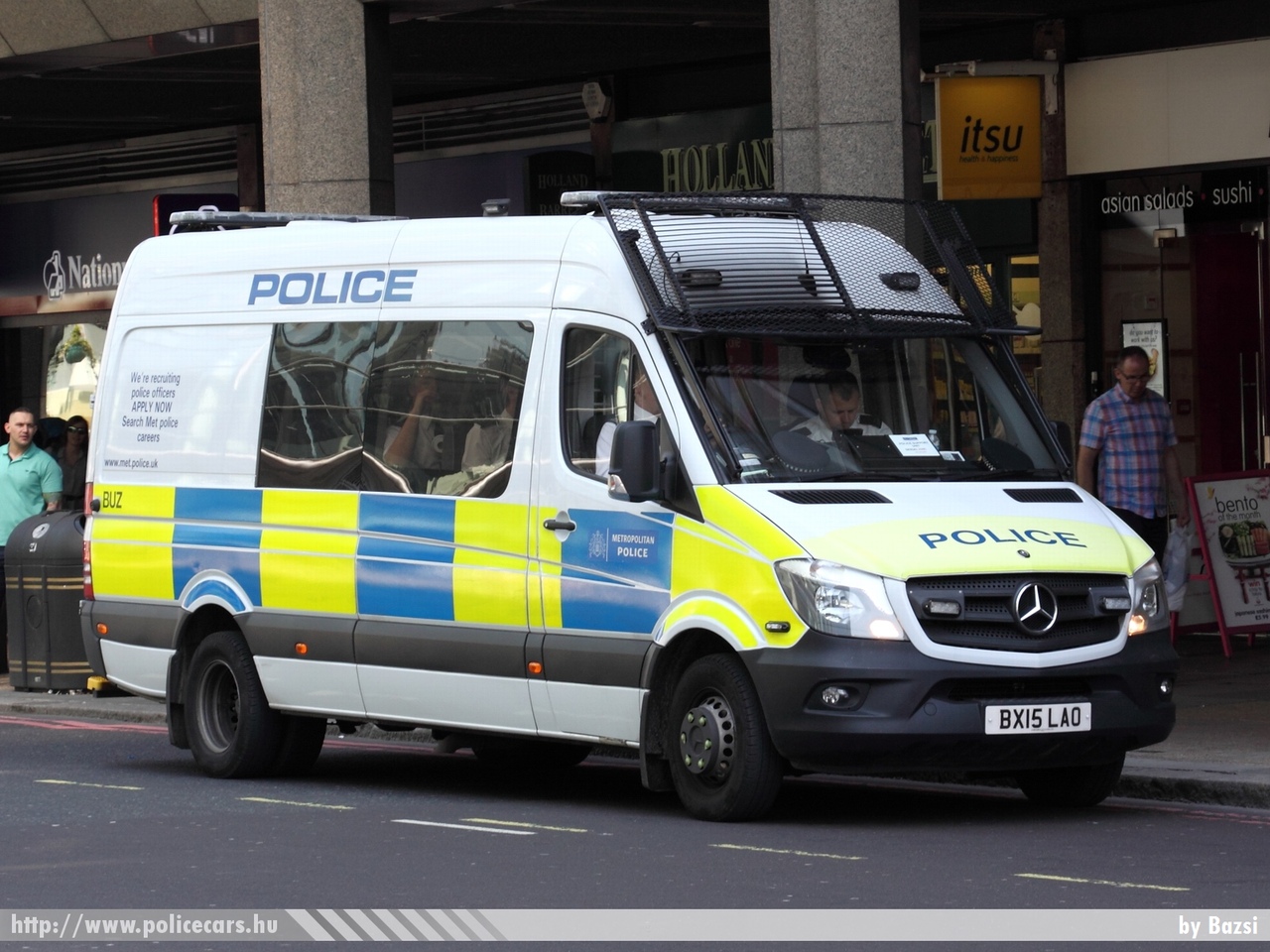 Mercedes Sprinter II facelift, fotó: Bazsi
Keywords: angol Anglia rendőr rendőrautó rendőrség english England police policecar