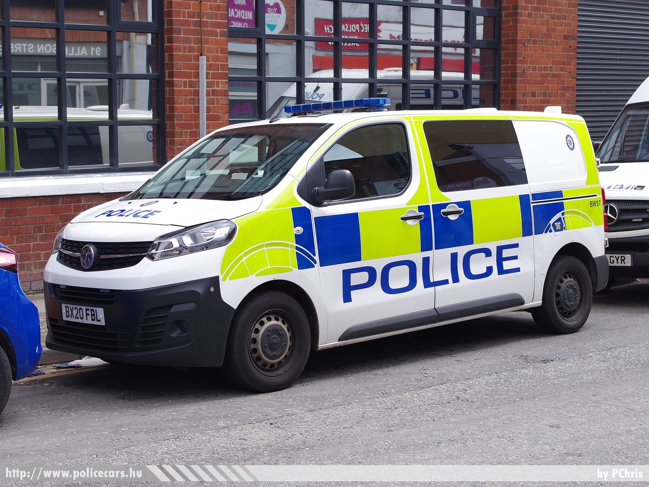 Vauxhall Vivaro, West Midland Police, Manchester, fotó: PChris
Keywords: angol Anglia rendőr rendőrautó rendőrség english England police policecar