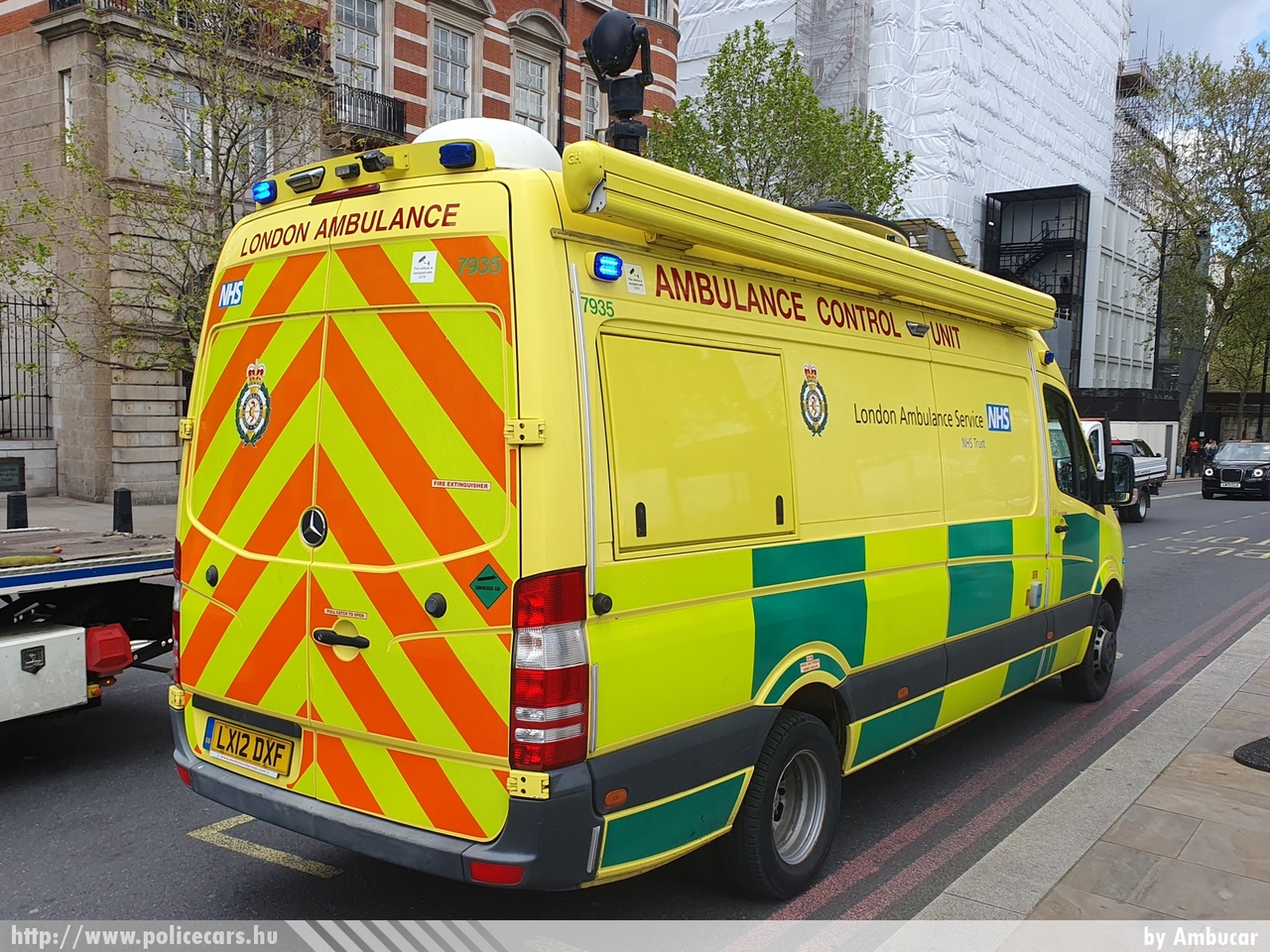 Mercedes Sprinter II facelift, London Ambulance Service, Ambulance Control Unit, fotó: Ambucar
Keywords: angol anglia egyesült királyság mentő mentőautó England united kingdom ambulance