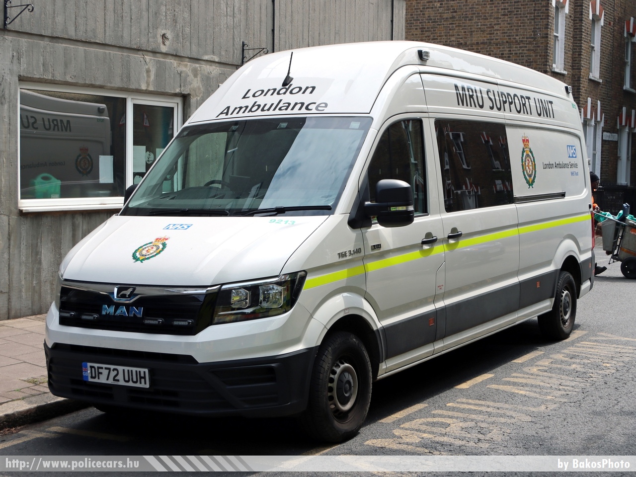 MAN TGE, London Ambulance Service, MRU Support Unit, fotó: BakosPhoto
Keywords: angol anglia egyesült királyság mentő mentőautó England united kingdom ambulance