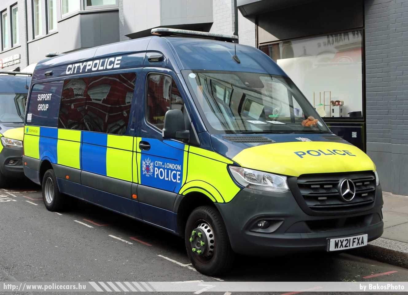 Mercedes Sprinter III, City of London Police, Support Group, fotó: BakosPhoto
Keywords: angol Anglia rendőr rendőrautó rendőrség english England police policecar