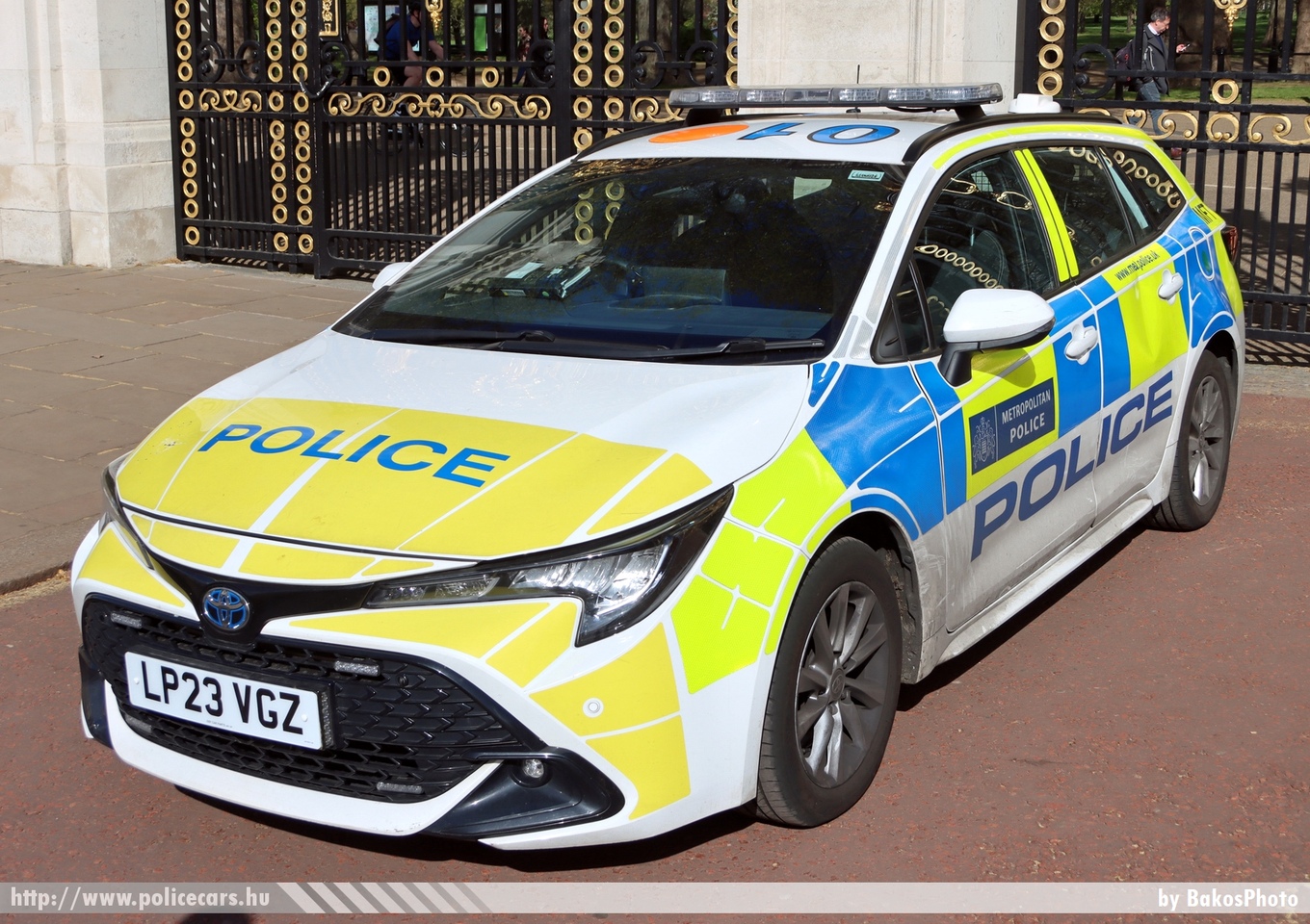 Toyota Corolla Touring Sports, Metropolitan Police, fotó: BakosPhoto
Keywords: angol Anglia rendőr rendőrautó rendőrség english England police policecar
