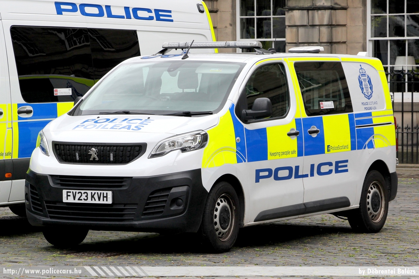 Peugeot Expert, Police Scotland (Poileas), fotó: Döbrentei Balázs
Keywords: angol Anglia rendőr rendőrautó rendőrség english England police policecar