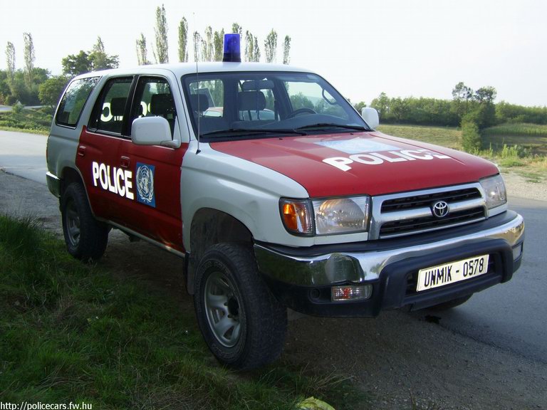 Toyota 4Runner
Keywords: ENSZ UN rendőrség rendőr rendőrautó