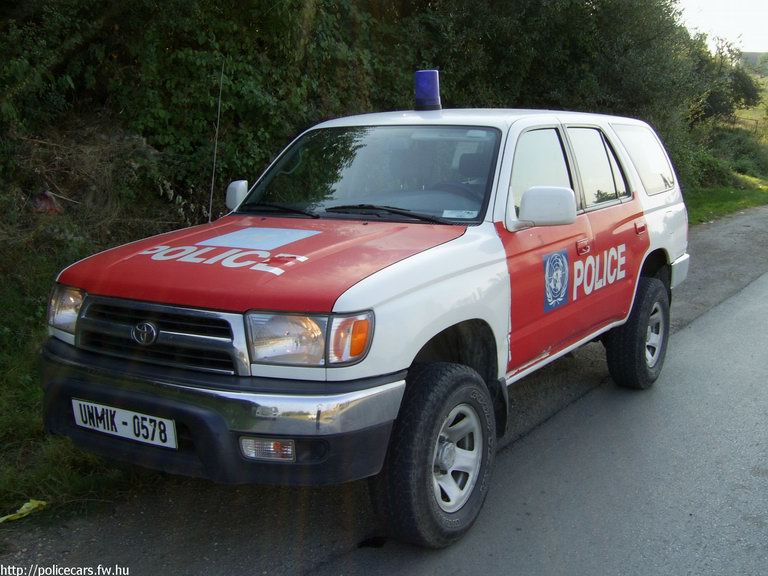 Toyota 4Runner
Keywords: ENSZ UN rendőrség rendőr rendőrautó