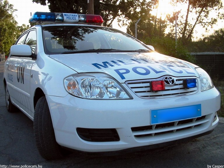 Toyota Corolla, fotó: Casper
Keywords: ENSZ UN rendőrség rendőr rendőrautó katonai rendészet