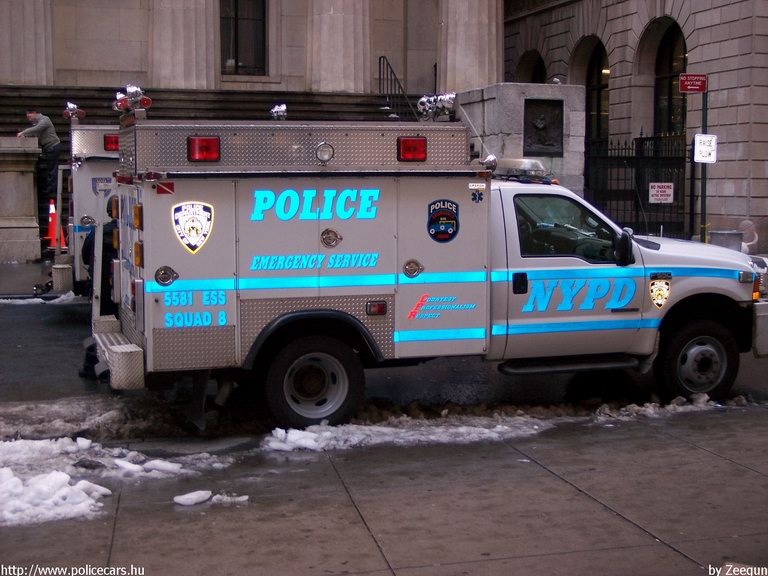 Ford F-550, fotó: Zeegun
Keywords: USA Amerikai Egyesült Államok rendőr rendőrautó rendőrség nypd