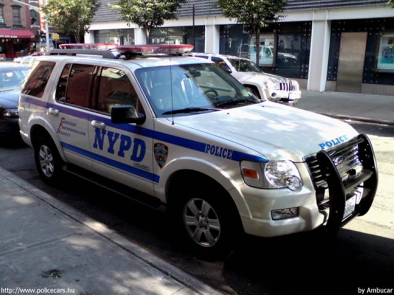 Ford Explorer, fotó: Ambucar
Keywords: USA Amerikai Egyesült Államok rendőr rendőrautó rendőrség nypd
