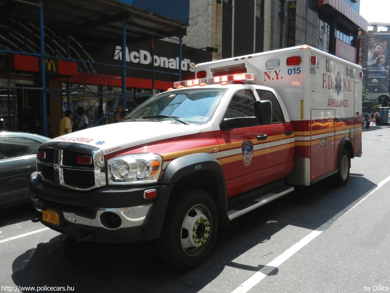 Dodge Ram 4500, fotó: DBiro
Keywords: USA Amerikai Egyesült Államok mentő mentőautó FDNY