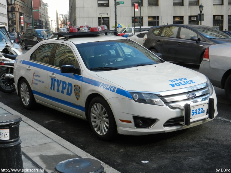 Ford Fusion Hybrid, fotó: DBiro
Keywords: USA Amerikai Egyesült Államok rendőr rendőrautó rendőrség NYPD