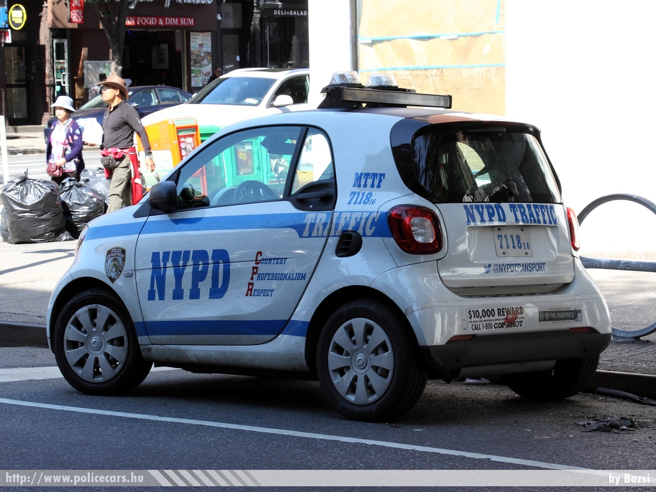 Smart ForTwo, New York, NYPD, fotó: Bazsi
Keywords: USA Amerikai Egyesült Államok rendőr rendőrautó rendőrség police policecar united states