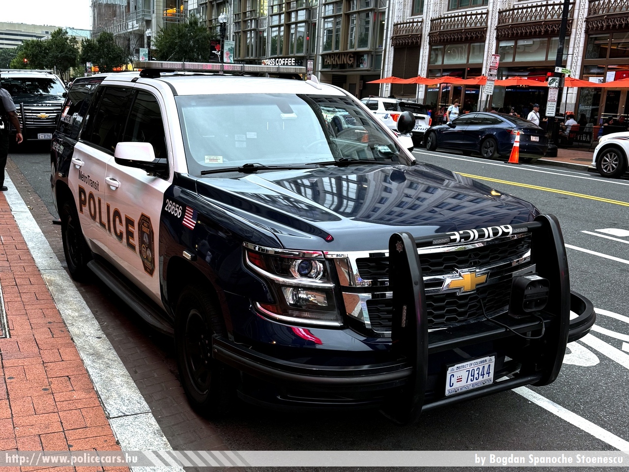 Chevrolet Tahoe, Washington Metro Transit Police, fotó: Bogdan Spanoche Stoenescu
Keywords: USA Amerikai Egyesült Államok rendőr rendőrautó rendőrség police policecar united states