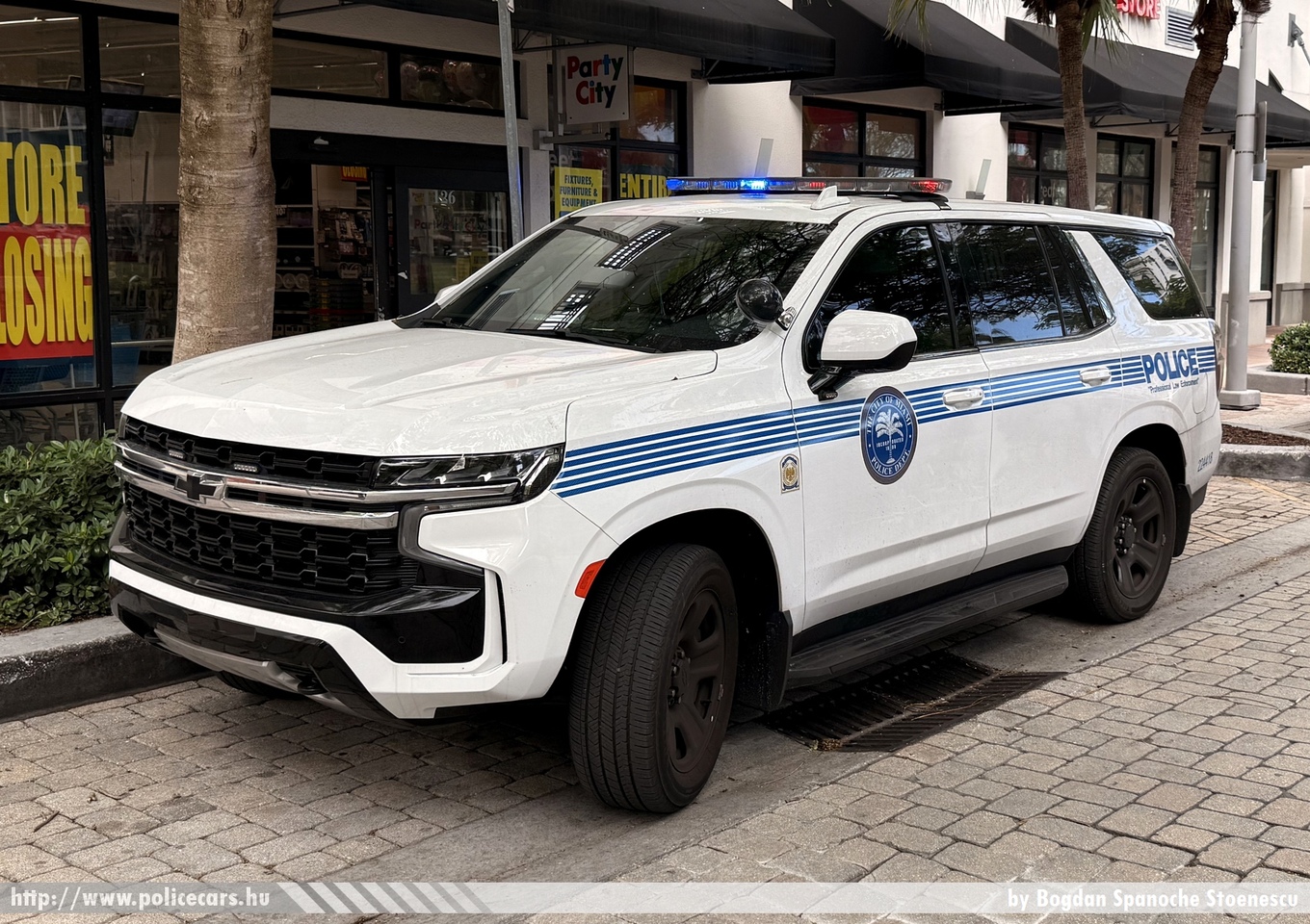Chevrolat Tahoe, City of Miami Police Department, fotó: Bogdan Spanoche Stoenescu
Keywords: USA Amerikai Egyesült Államok rendőr rendőrautó rendőrség police policecar united states