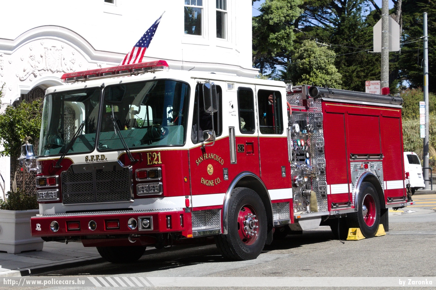 Ferrara Igniter, San Francisco Fire Department, Engine 21, fotó: Zaronka
Keywords: USA Amerikai Egyesült Államok tûzoltó tûzoltóautó fire firetruck united states