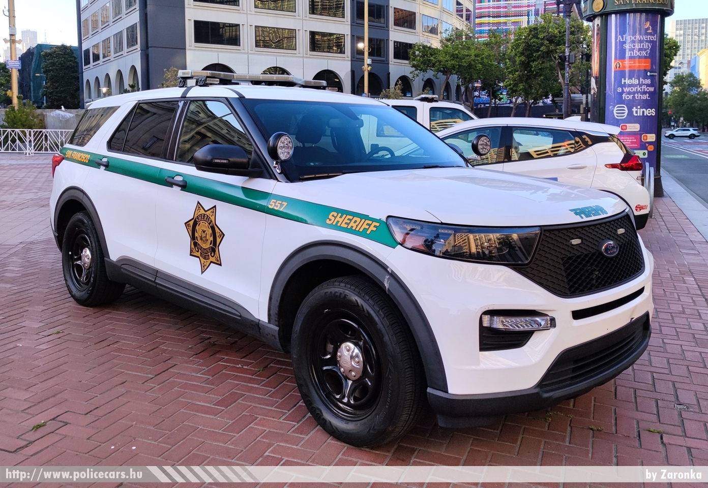 Ford Police Interceptor Utility, San Francisco Sheriff's Office, fotó: Zaronka
Keywords: USA Amerikai Egyesült Államok rendőr rendőrautó rendőrség police policecar united states