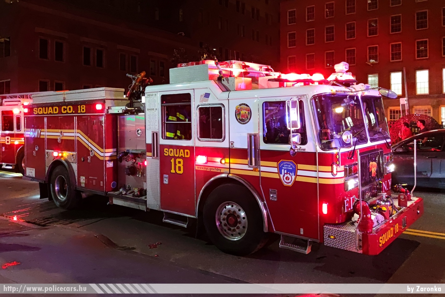 2013 Seagrave 1000/500, New York City Fire Department Squad 18, fotó: Zaronka
Keywords: USA Amerikai Egyesült Államok tûzoltó tûzoltóautó fire firetruck united states
