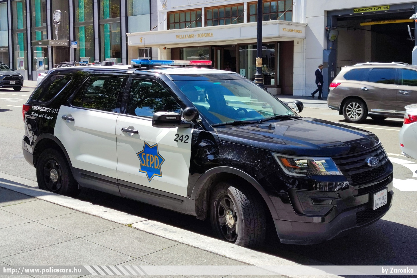Ford Police Interceptor Utility, San Francisco Police Department, fotó: Zaronka
Keywords: USA Amerikai Egyesült Államok rendőr rendőrautó rendőrség police policecar united states