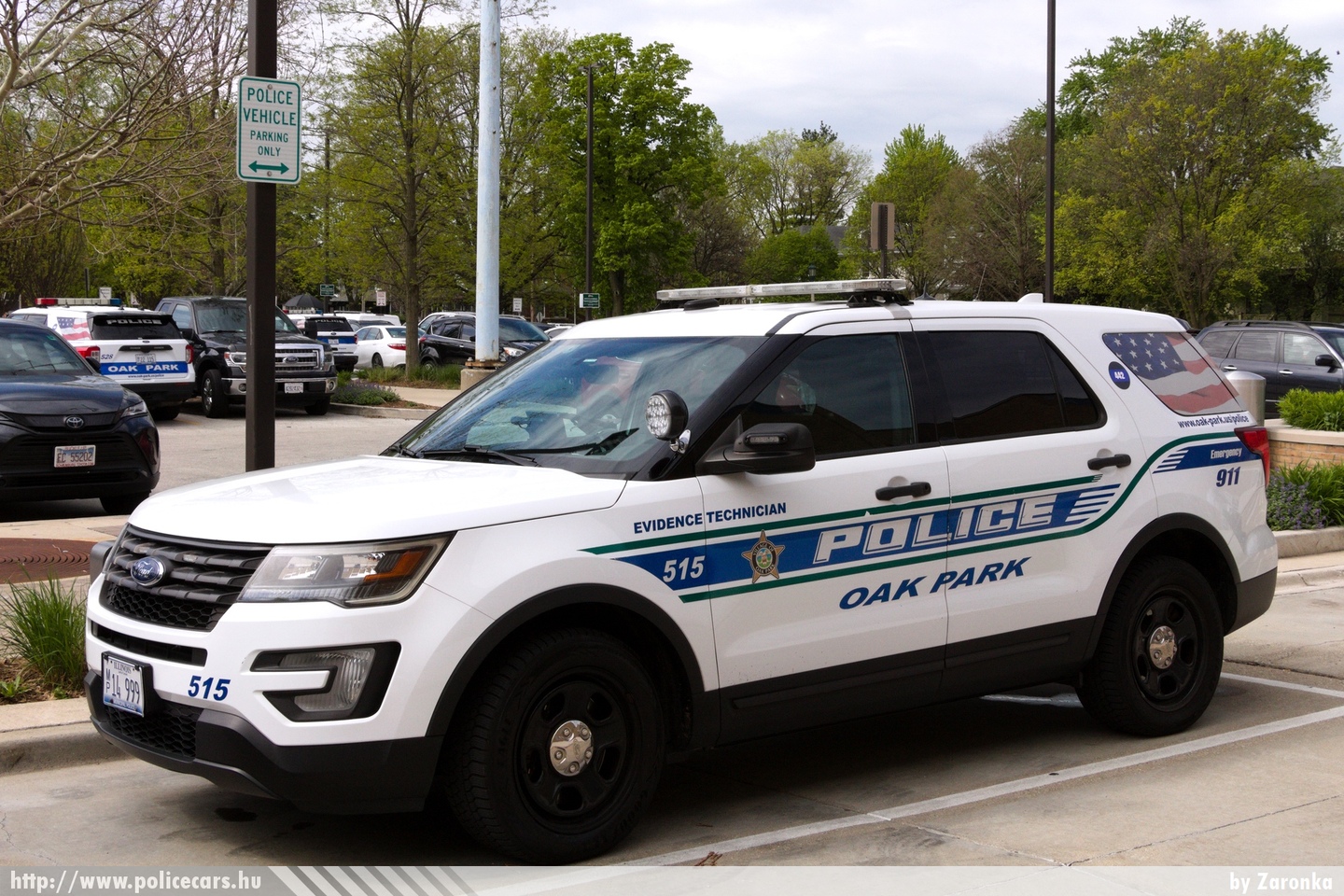 Ford Police Interceptor Utility (Ford Explorer), Oak Park Police Department, fotó: Zaronka
Keywords: USA Amerikai Egyesült Államok rendőr rendőrautó rendőrség police policecar united states