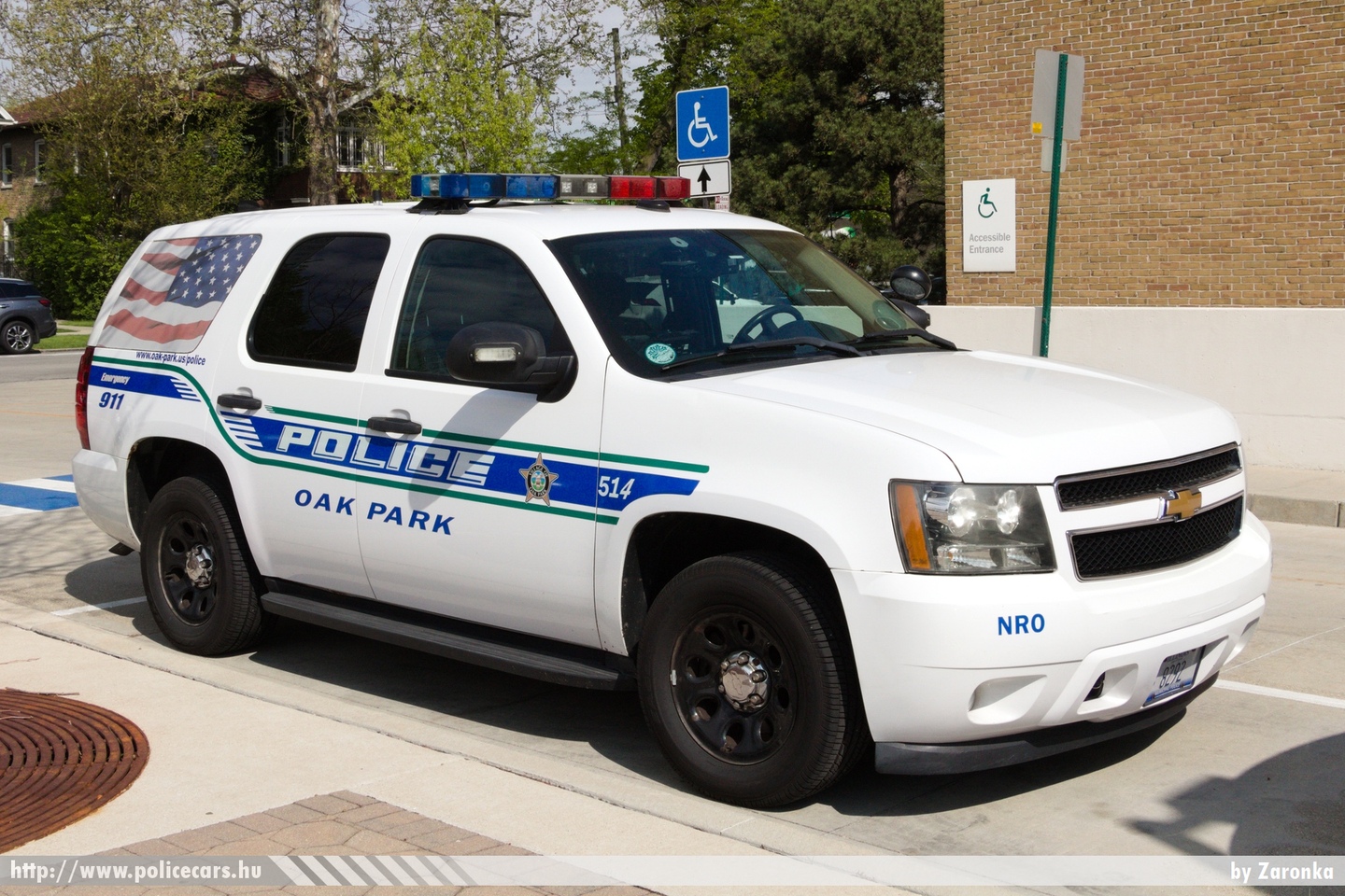 Chevrolet Tahoe, Oak Park Police Department, fotó: Zaronka
Keywords: USA Amerikai Egyesült Államok rendőr rendőrautó rendőrség police policecar united states