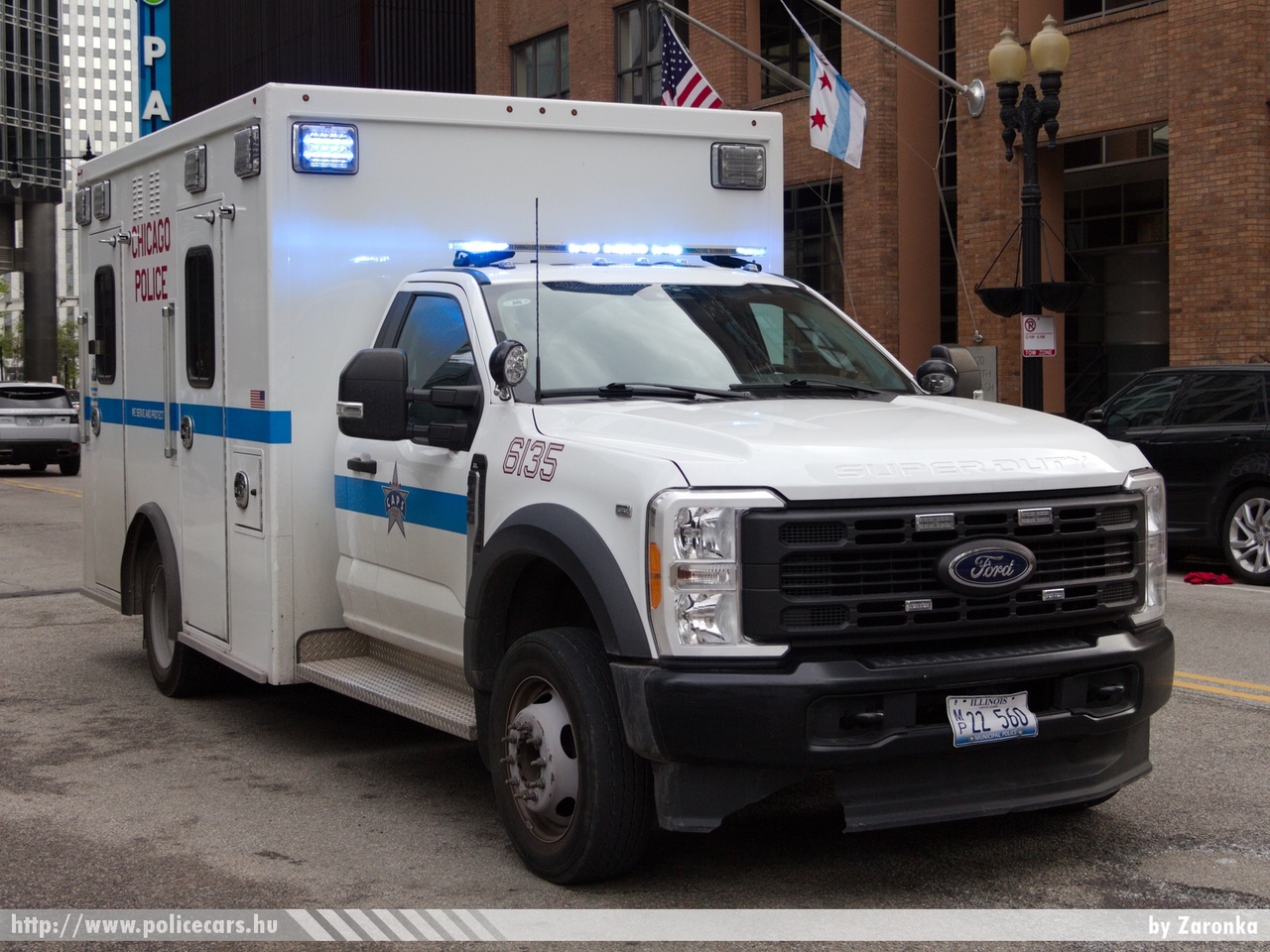 Ford F-450 Super Duty, Chicago Police Department, fotó: Zaronka
Keywords: USA Amerikai Egyesült Államok rendőr rendőrautó rendőrség police policecar united states
