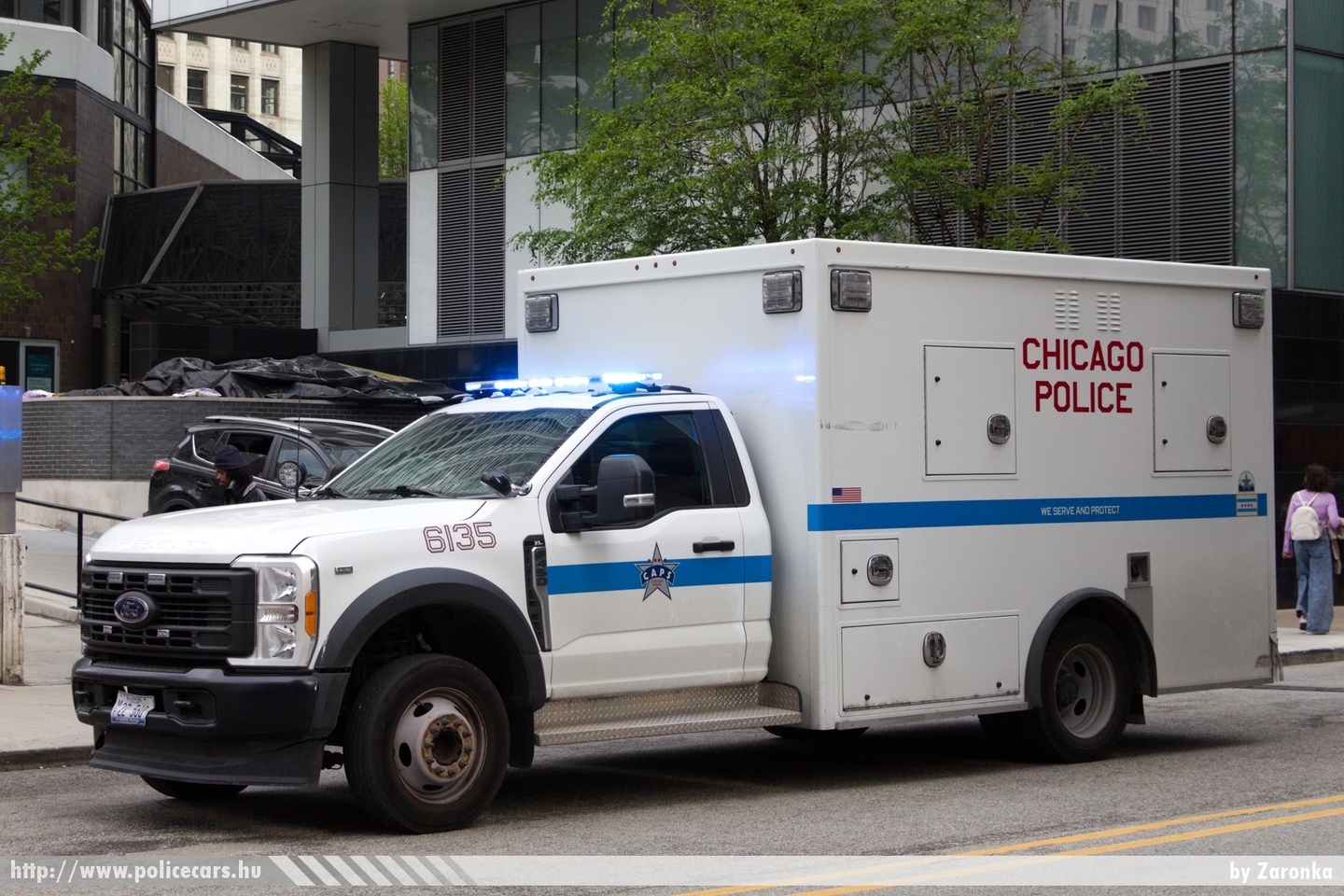 Ford F-450 Super Duty, Chicago Police Department, fotó: Zaronka
Keywords: USA Amerikai Egyesült Államok rendőr rendőrautó rendőrség police policecar united states