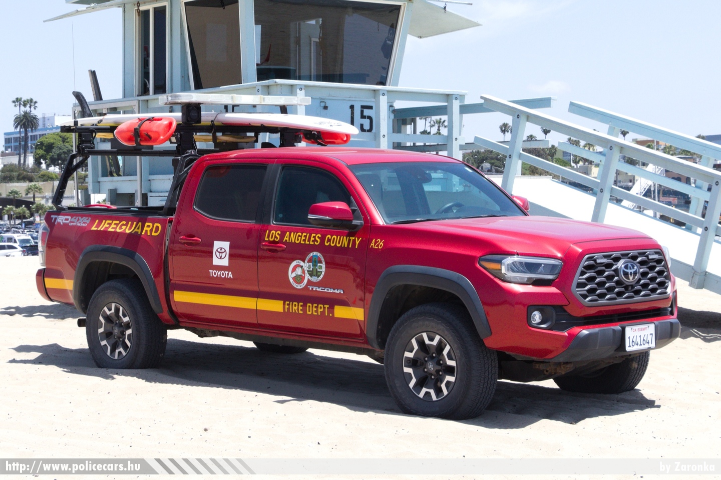 Nissan Tacoma TRD, Lifeguard, Los Angeles County Fire Department, fotó: Zaronka
Keywords: USA Amerikai Egyesült Államok tûzoltó tûzoltóautó fire firetruck united states