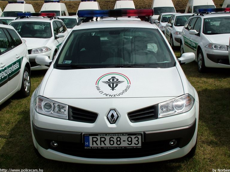 Renault Megane, Vám- és Pénzügyõrség, fotó: Norbee
Keywords: vám magyar Magyarország NAV VPOP pénzügyőrség RR68-93 Hungary hungarian customs