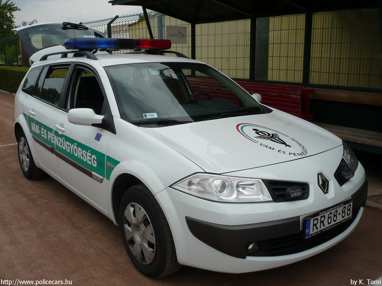Renault Megane, Vám- és Pénzügyõrség, fotó: K. Tomi
Keywords: vám magyar Magyarország NAV VPOP pénzügyőrség RR68-88 Hungary hungarian customs