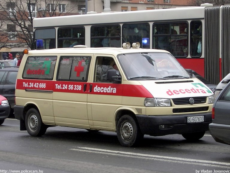 Volkswagen Transporter T4, fotó: Vladan Jovanovic
Keywords: Szerb szerbia mentőautó mentő serbian Serbia ambulance