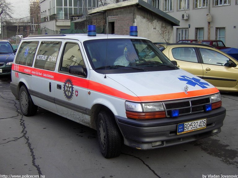 Chrysler Voyager, fotó: Vladan Jovanovic
Keywords: Szerb szerbia mentőautó mentő serbian Serbia ambulance