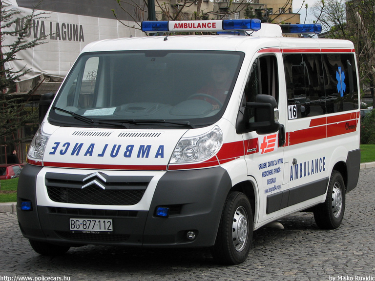 Citroen Jumper, fotó: Misko Ruvidic
Keywords: Szerb szerbia mentőautó mentő serbian Serbia ambulance