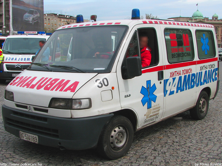Citroen Jumper, fotó: Misko Ruvidic
Keywords: Szerb szerbia mentőautó mentő serbian Serbia ambulance