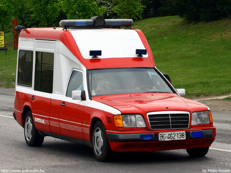 Mercedes E W124, fotó: Misko Ruvidic
Keywords: Szerb szerbia mentőautó mentő serbian Serbia ambulance