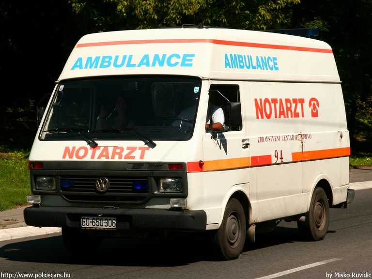 Volkswagen LT, fotó: Misko Ruvidic
Keywords: Szerb szerbia mentőautó mentő serbian Serbia ambulance