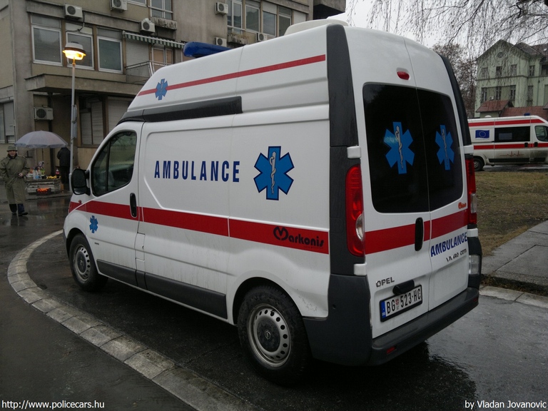 Opel Vivaro, fotó: Vladan Jovanovic
Keywords: szerb Szerbia mentő mentőautó serbian Serbia ambulance