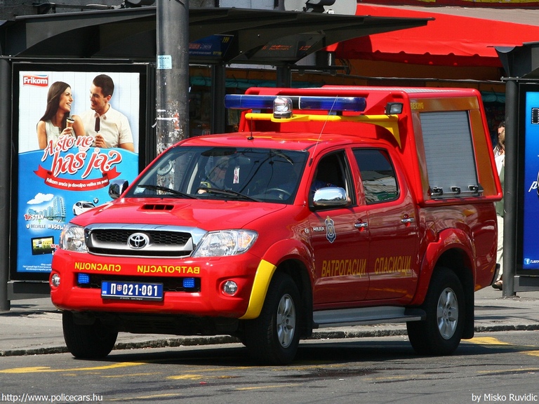 Toyota Hilux, fotó: Misko Ruvidic
Keywords: szerb Szerbia tûzoltó tûzoltóautó tûzoltóság Serbia serbian fire firetruck