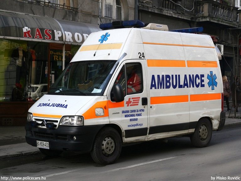 Citroen Jumper, fotó: Misko Ruvidic
Keywords: szerb Szerbia mentő mentőautó serbian Serbia ambulance