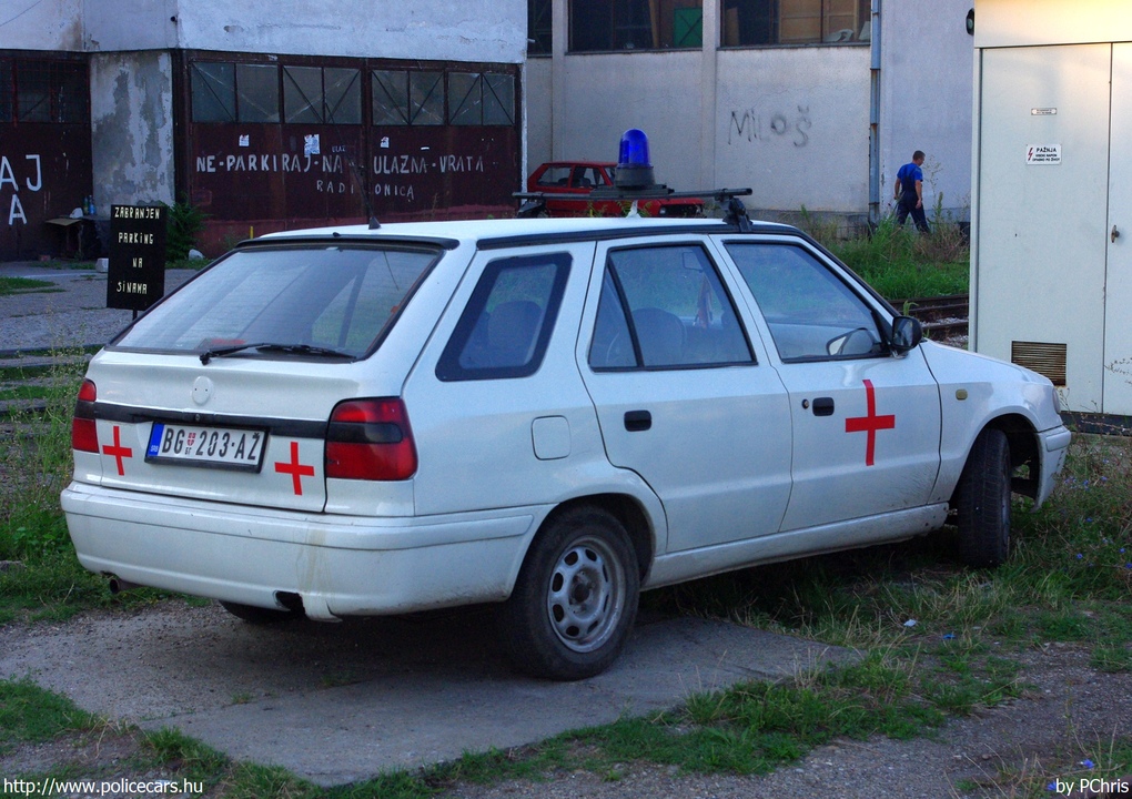 Skoda Felicia, fotó: PChris
Keywords: szerb Szerbia mentő mentőautó serbian Serbia ambulance