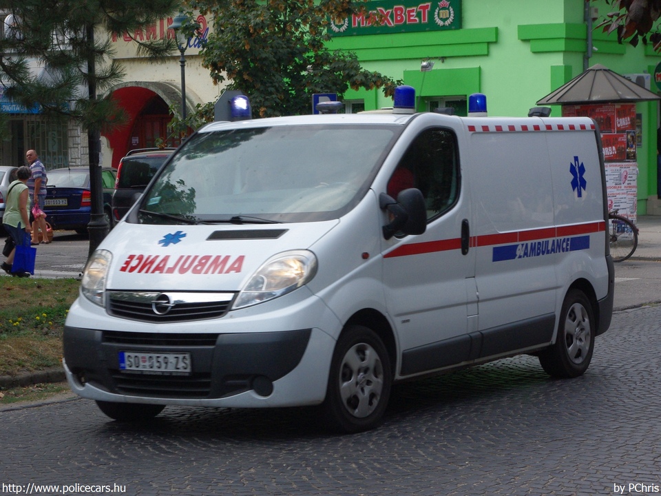 Opel Vivaro, fotó: PChris
Keywords: szerb Szerbia mentő mentőautó serbian Serbia ambulance