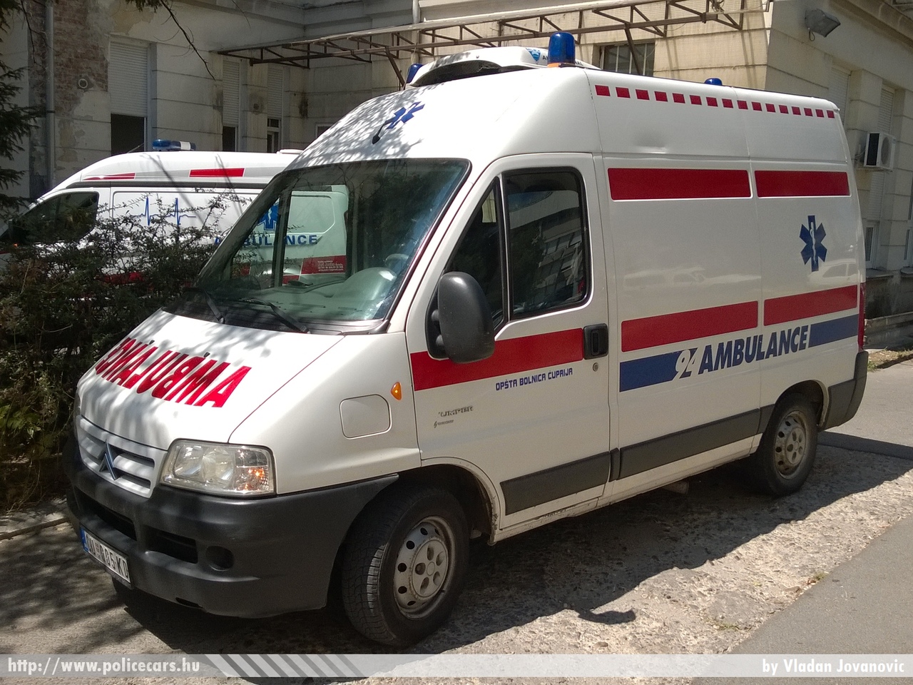 Citroen Jumper, fotó: Vladan Jovanovic
Keywords: szerb Szerbia mentő mentőautó Serbia serbian ambulance