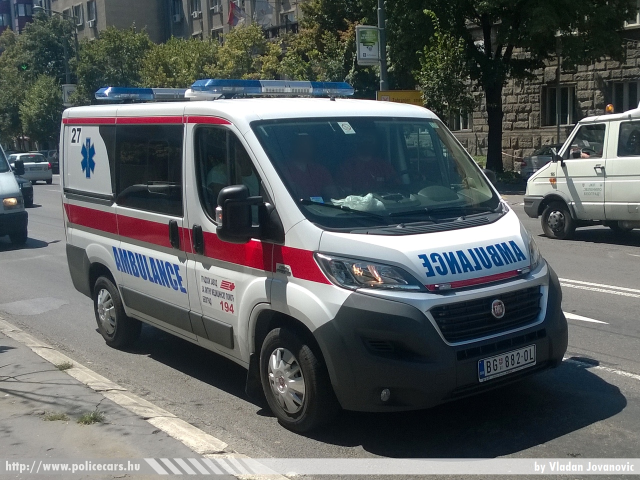 Fiat Ducato, fotó: Vladan Jovanovic
Keywords: szerb Szerbia mentő mentőautó Serbia serbian ambulance