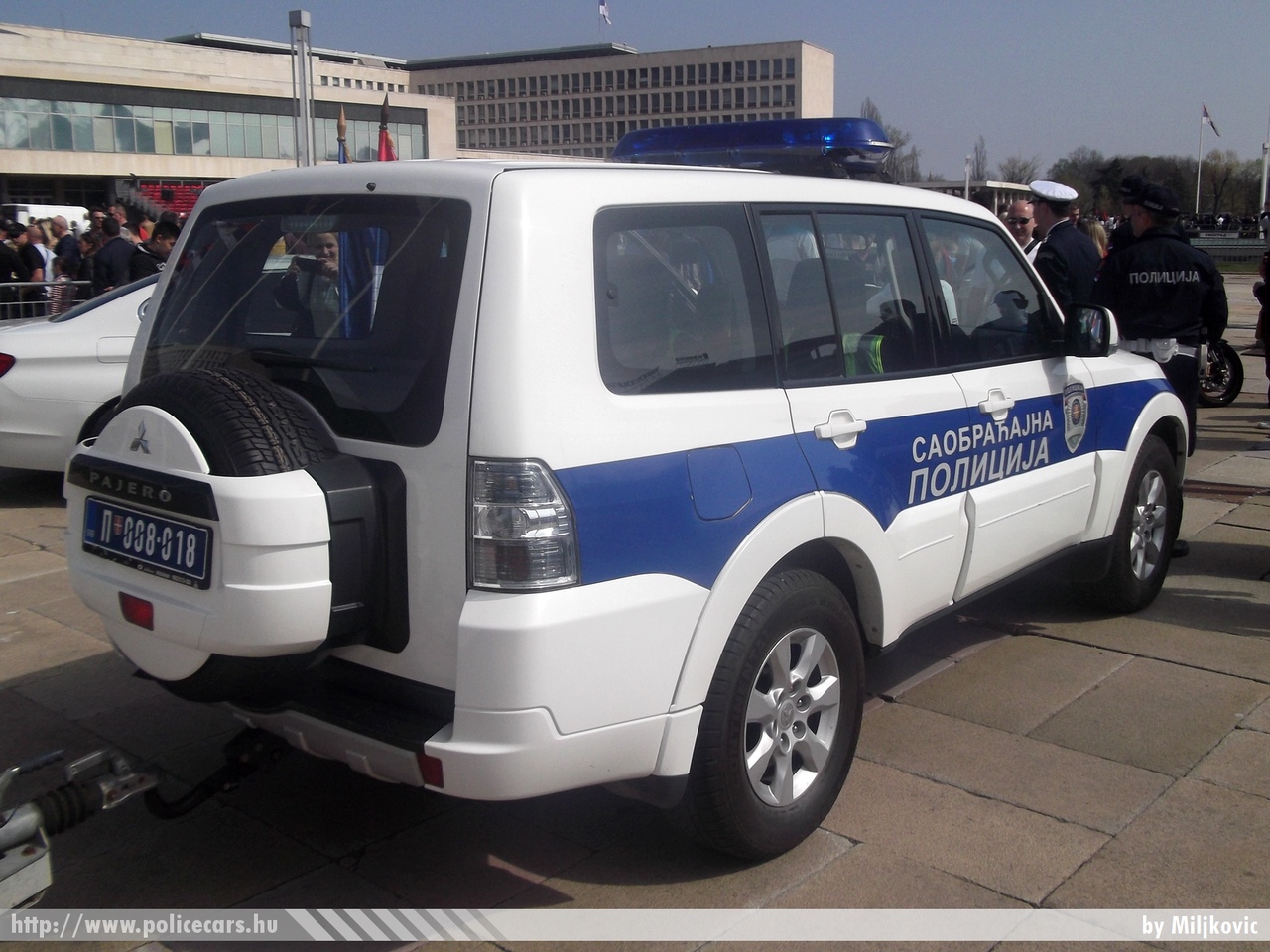 Mitsubishi Pajero, fotó: Miljkovic
Keywords: szerb Szerbia rendőr rendőrautó rendőrség Serbia serbian police policecar