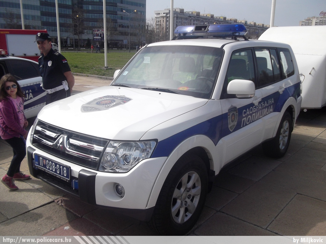 Mitsubishi Pajero, fotó: Miljkovic 
Keywords: szerb Szerbia rendőr rendőrautó rendőrség Serbia serbian police policecar