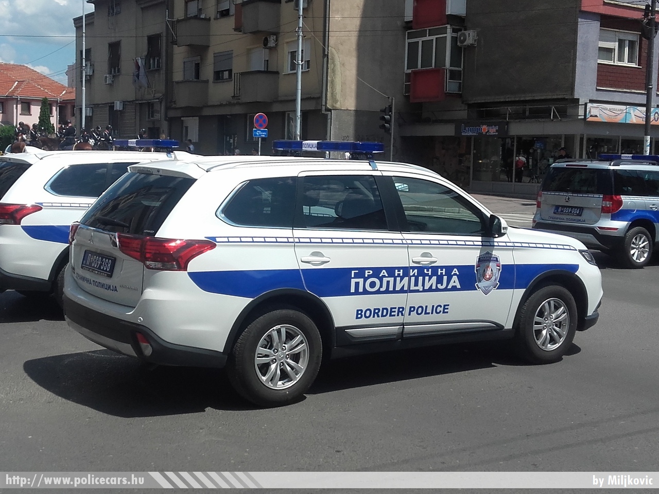 Mitsubishi Outlander, fotó: Miljkovic 
Keywords: szerb Szerbia rendőr rendőrautó rendőrség Serbia serbian police policecar