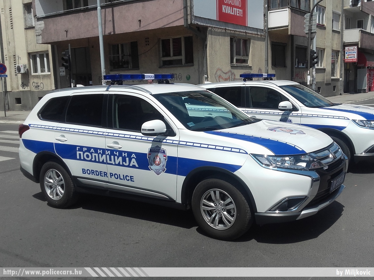 Mitsubishi Outlander, fotó: Miljkovic 
Keywords: szerb Szerbia rendőr rendőrautó rendőrség Serbia serbian police policecar