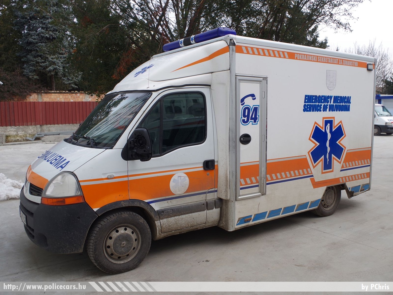 Renault Master, fotó: PChris
Keywords: szerb Szerbia mentő mentőautó Serbia serbian ambulance