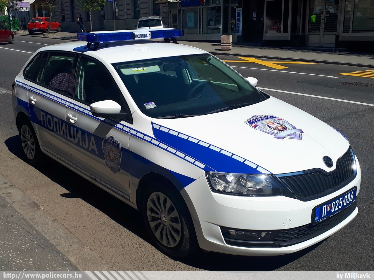 Skoda Rapid Spaceback, fotó: Miljkovic
Keywords: szerb Szerbia rendőr rendőrautó rendőrség Serbia serbian police policecar