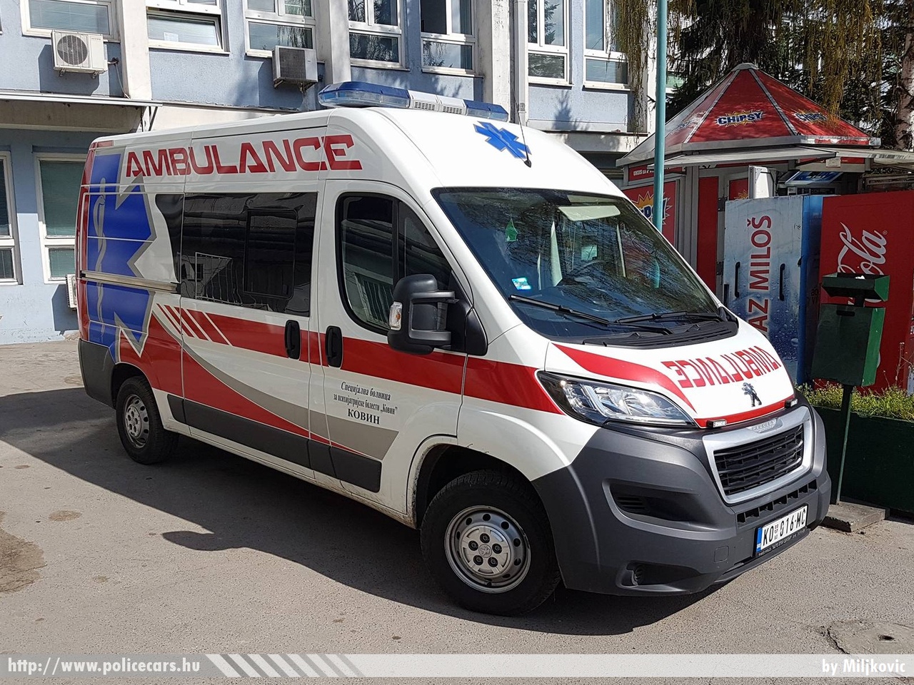 Peugeot Boxer, fotó: Miljkovic
Keywords: szerb Szerbia mentő mentőautó Serbia serbian ambulance