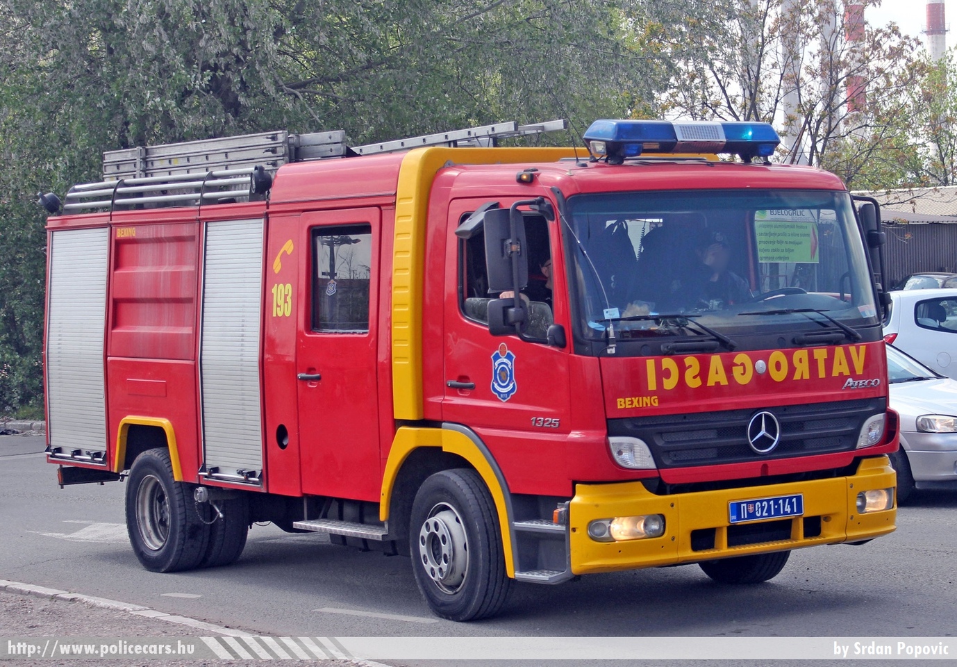Mercedes Benz Atego 1325, Belgrád, fotó: Srdan Popovic
Keywords: szerb Szerbia tûzoltóság tûzoltó tûzoltóautó Serbia serbian fire firetruck