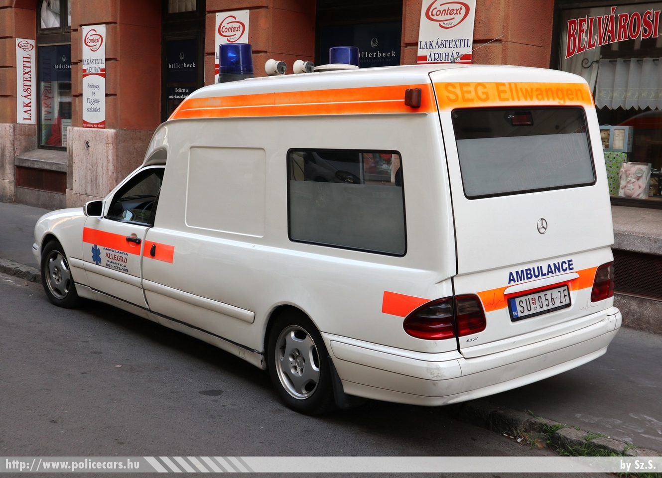 Mercedes E W210, Ambulanta Allegro, Subotica, fotó: Sz.S.
Keywords: szerb Szerbia mentő mentőautó Serbia serbian ambulance